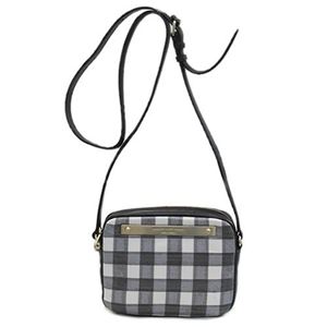 MARC BY MARC JACOBS（マークバイマークジェイコブス） Goodbye Columbus Bruch Check Mireu ブラッシュ チェック ミレウ ミニ・ショルダーバッグ M0003370 80011 Black Multi