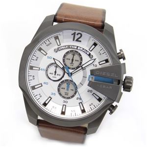DIESEL（ディーゼル） メンズ・クロノグラフ・ウオッチ（レザーストラップ） DZ4280