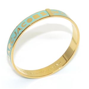 MARC BY MARC JACOBS（マークバイマークジェイコブス） Classic Marc Logo Bangle クラシックマーク ロゴ バングル M0002765-314 S／M 81738 Dusty Jade Green