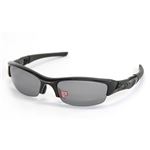 OAKLEY（オークリー） サングラス 26-257J FLAK JACKET ポリッシュドブラック Black Iridium Polarized（偏光レンズ） アジアンフィット
