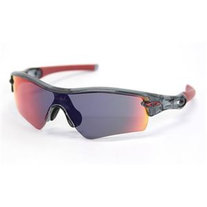 OAKLEY（オークリー） サングラス 09-755J RADAR PATH クリスタルブラック Positive Red Iridium アジアンフィット