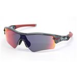 OAKLEY（オークリー） サングラス 09-755J RADAR PATH クリスタルブラック Positive Red Iridium アジアンフィット