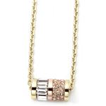 Michael Kors（マイケルコース） Pave Two-Tone Barrel Pendant Necklace クリスタル／パヴェ バレル ネックレス／ペンダント MKJ1902931