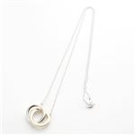 Tiffany（ティファニー） 1837 インターロッキング サークル ペンダント ネックレス SS／18KYG 24601439