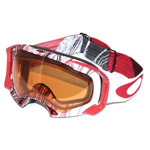 OAKLEY（オークリー） ゴーグル 59-609 SPLICE Topography Red Blacke Persimmon