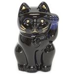 Baccarat（バカラ） LUCKY CAT 表情が可愛い 日本生まれのラッキーモチーフ 「招き猫」（ミッドナイト） 2607787