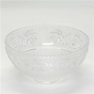 Baccarat（バカラ） ARABESQUE LARGE BOWL （アラベスク ラージボウル 直径17cm） 星やアザミの葉をモチーフにした繊細なカッティングデザインが美しいサラダボウル 2802221