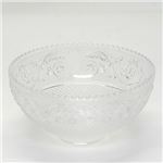 Baccarat（バカラ） ARABESQUE LARGE BOWL （アラベスク ラージボウル 直径17cm） 星やアザミの葉をモチーフにした繊細なカッティングデザインが美しいサラダボウル 2802221