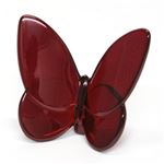 Baccarat（バカラ） PAPILLON （パピヨン・ラッキーバタフライ ミラー加工） お薦めギフト 気品のある躍動感 幸せを運ぶモーチーフ （レッドミラー） 2807191