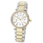 Michael Kors（マイケルコース） ラインストーンベゼルが可愛い、ガーリーでラグジュアリーなマルチカレンダー・ウオッチ MK6055