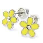 MARC BY MARC JACOBS（マークバイマークジェイコブス） M0005901-734 DISCO YELLOW Enamel Daisy Studs デイジーモチーフ エナメル ピアス