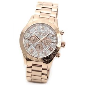Michael Kors（マイケルコース） 煌びやかなパヴェストーンをまとったラグジュアリーな大きめサイズのレディス腕時計 MK5946