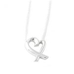 Tiffany（ティファニー） 33834764 パロマ・ピカソ ラビング ハート ペンダント ネックレス スモール 16in SS スターリングシルバー