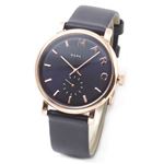 MARC BY MARC JACOBS（マークバイマークジェイコブス） コロンと丸みを帯びたケースにロゴインデックス。ドレッシーなレディス・レザーストラップ・ウオッチ MBM1329