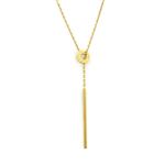 Michael Kors（マイケルコース） MKJ4681710 Gold-Tone Lariat Bar Pendant Necklace バー ラリエット ネックレス ペンダント