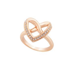 Swarovski（スワロフスキー） 5139687 Cupidon ハートモチーフ クリスタルパヴェ リング 指輪 サイズ52（日本サイズ11号）