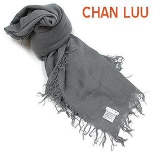 CHAN LUU（チャンルー） Cashmere and Silk Scarf カシミア＆シルクスカーフ 大判ストール マフラー グリフィン ライトグレー系 BRH-SC-140／Griffin