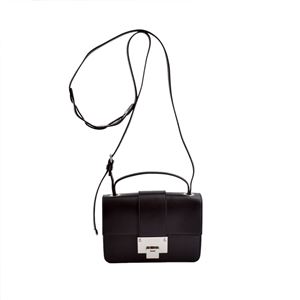 JIMMY CHOO（ジミーチュウ）REBEL/SQM 142 BLACK スクエア ミニ 2WAY ショルダーバッグ クロスボディ