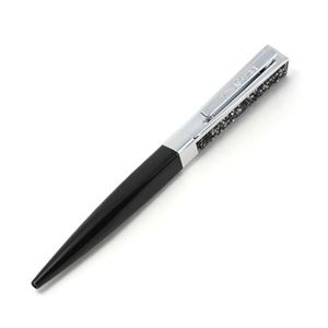 SWAROVSKI（スワロフスキー）400粒のクリスタルの輝き Stellar Pen クリスタルロック ボールペン Black/Metal Silver 5135989