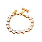 KATE SPADE（ケイトスペード） WBRUB814-425 Light Blue リボンチャーム付 スワロフスキークリスタル ブレスレット Fancy That Bracelet