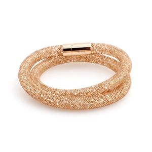 Swarovski（スワロフスキー） 5184192 Stardust Deluxe Double スターダスト デラックス ダブルラップ 2重巻タイプ ブレスレット Sサイズ