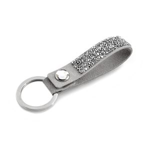 Swarovski（スワロフスキー） 5174951 Glam Rock Gray Key Ring クリスタルロック キーリング キーホルダー