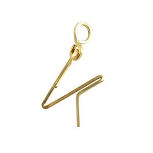 by boe（バイボー） Alfabet K-GF-SM アルファベット イニシャル 「K」 ネックレス/ペンダント チャーム スモール