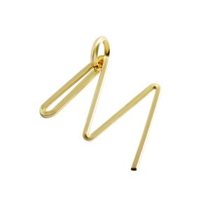 by boe（バイボー） Alfabet M-GF-SM アルファベット イニシャル 「M」 ネックレス/ペンダント チャーム スモール