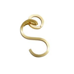 by boe（バイボー） Alfabet S-GF-SM アルファベット イニシャル 「S」 ネックレス/ペンダント チャーム スモール
