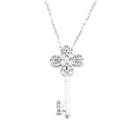 Swarovski（スワロフスキー） 5007808 Noble Mini 鍵 キーモチーフ クリスタルパヴェ ペンダント ネックレス