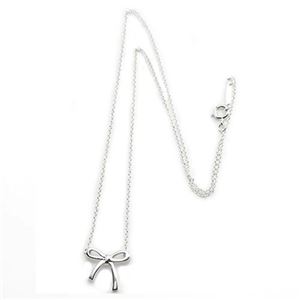 Tiffany（ティファニー） リボン ペンダント・ネックレス ミニ 16in 24988074