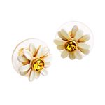 KATE SPADE（ケイトスペード） WBRUB941-194 White Multi Dazzling Daisies Studs デイジーモチーフ スタッド ピアス