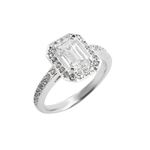 Swarovski（スワロフスキー） 5139642 Attract Light Rectangular クリスタル クリスタルパヴェ リング 指輪 サイズ50（日本サイズ9号）