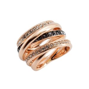Swarovski（スワロフスキー） 5184220 Dynamic クリスタル クリスタルパヴェ サークル スパイラル リング 指輪 サイズ50（日本サイズ9号）