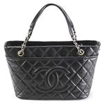 CHANEL（シャネル） 67291 Y07738 94305 CAVIAR BLACK／GP キルティング キャビアスキン 型押しカーフスキン チェーン ショルダーバッグ