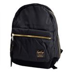 Legarto Largo（レガートラルゴ） LH-B1021-BK 高密度ナイロン×ダイバー素材 ゴールドメタルZIP リュックサック バックパック 【通勤通学】【A4】【正規品】