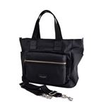 MARC JACOBS（マークジェイコブス） M0008297 1 Black ナイロン マザーズバッグ 2WAY ショルダー オムツ換えシート付 Nylon Biker Babybag