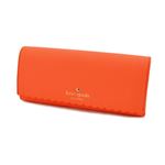 KATE SPADE（ケイトスペード） PWRU4772 892 Bright Papaya/Pink Blush スカラップデザイン 内外バイカラー 二つ折り長財布 Cape Drive Cindy