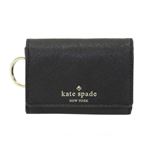 KATE SPADE（ケイトスペード） PWRU3897 1 Black Cedar Street Darla キーリング付 マルチケース 小銭・定期・カード入れ付