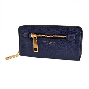 MARC JACOBS（マークジェイコブス） M0008449 415 Midnight Blue ラウンドファスナー長財布 Gotham Standard Continental Wallet