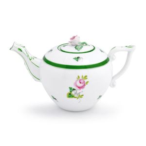 Herend（ヘレンド） VRH 608009 ウイーンの薔薇 ミニティーポット ローズ 400ml VIEILLE ROSE D'HABSBOURG