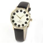 KATE SPADE（ケイトスペード） metro（メトロ） エンボス加工レザーとシェルダイヤルのドレッシーなレディス・ウオッチ。 1YRU0107