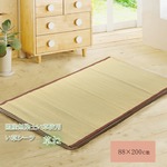 純国産/日本製 い草敷きパット 『草ね 汗取りP』 シングル 約88×200cm
