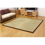固わた20mm入り い草ラグカーペット 夏用 『ごろりんノア』 約140×200cm