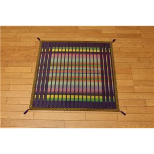 純国産/日本製 掛川織 い草御前（仏前）ござ 『掛川 半畳』 約88×88cm
