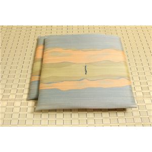 純国産/日本製 捺染返し い草座布団 『うすれび 2枚組』 ブルー 約60×60cm×2P