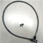 シリンダーワイヤー錠 NCK-1000W 黒