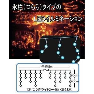 氷柱（つらら）タイプのLEDイルミネーション LED85