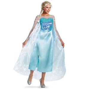 ディズニー DISNEY アナと雪の女王エルサコスチューム 大人用M