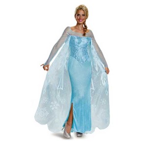 ディズニー DISNEY アナと雪の女王 エルサ コスチューム 大人M